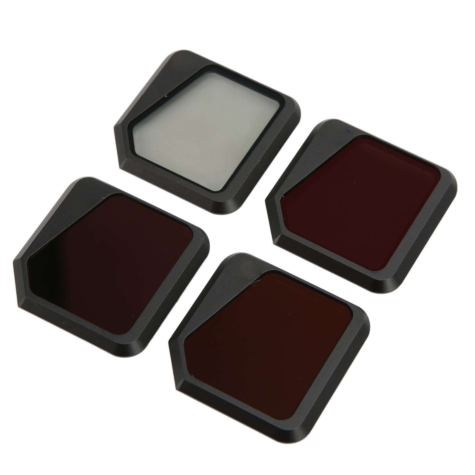 Набор фильтров для объектива камеры 4 в 1 с CPL ND16 ND32 ND64 для фильтра объектива DJI Mavic 3
Набор фильтров для объектива камеры 4 в 1 с CPL ND16 ND32 ND64 для фильтра объектива DJI Mavic 3