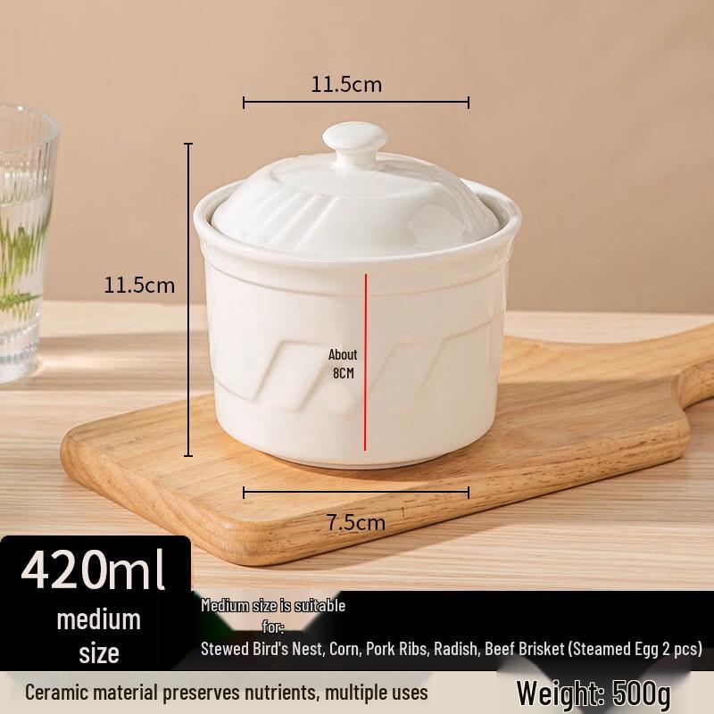 Ru Han Ceramic Double Boiler Stew Pot
Ru Han Ceramic Double Boiler Stew Pot