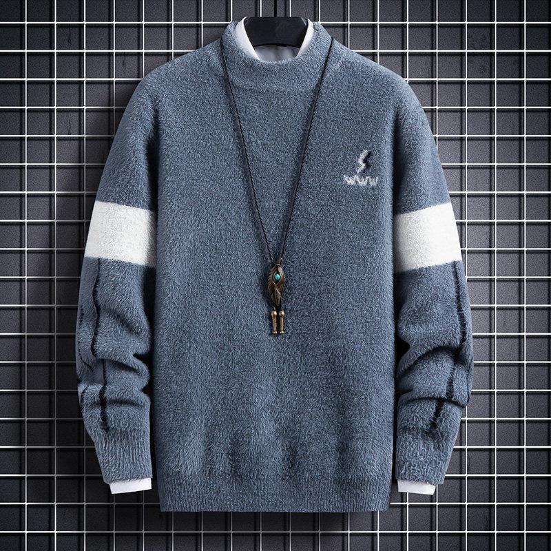 Men s College Style Fleece-Lined Knitted Sweater: Warm and Thick for Autumn/Winter XL (120-135 jin) серый
Men s College Style Fleece-Lined Knitted Sweater: Warm and Thick for Autumn/Winter XL (120-135 jin) серый