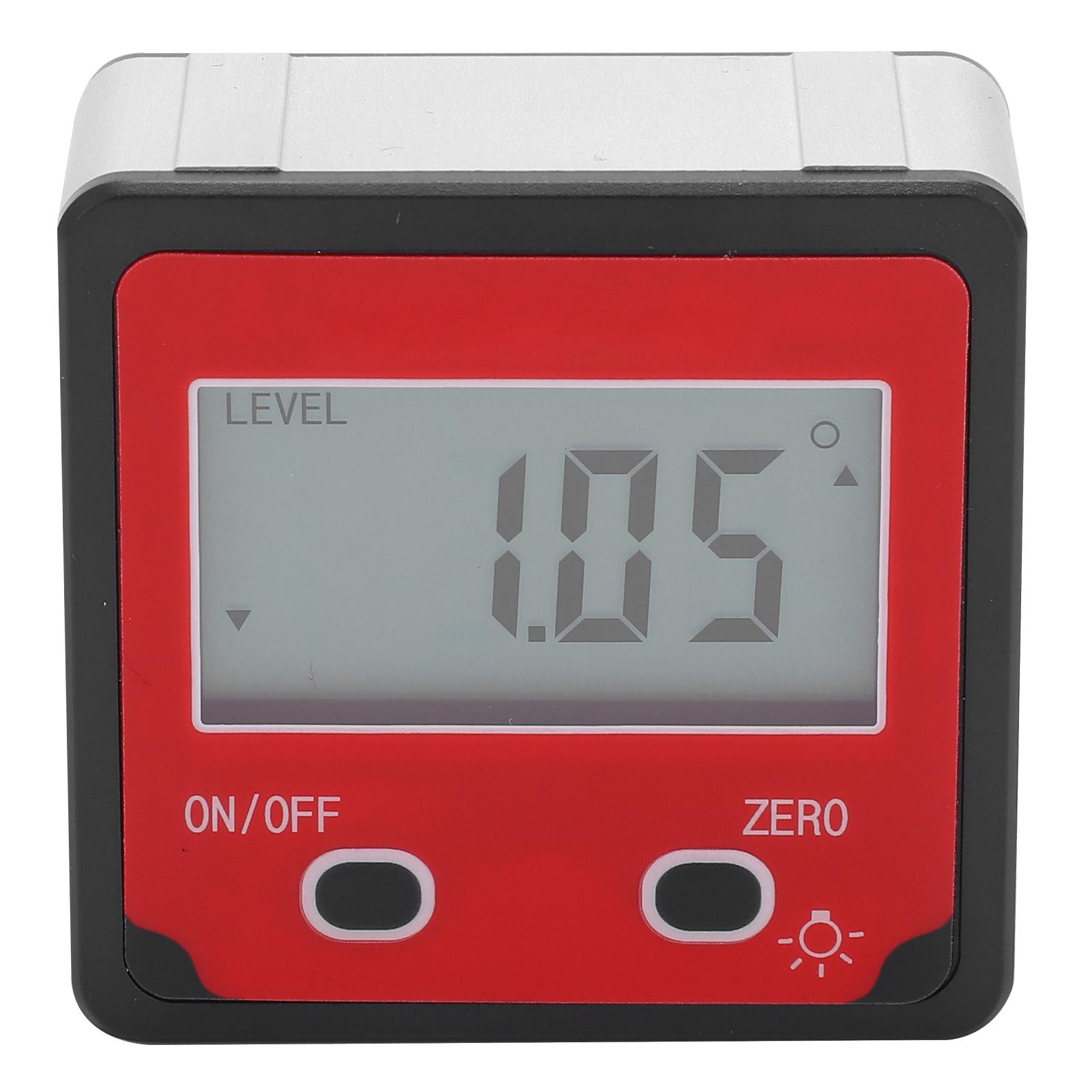 Magnetic Digital Level Meter Angle Gauge Angle Finder Protractor Inclinometer for Garage Woodworking Project
Magnetic Digital Level Meter Angle Gauge Angle Finder Protractor Inclinometer for Garage Woodworking Project