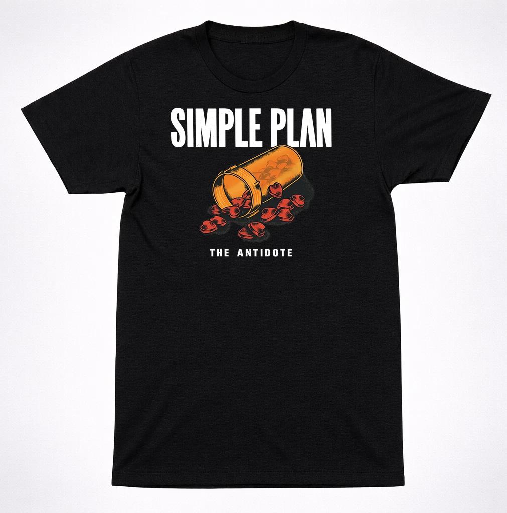 Simple Plan The Antidote Pill Bottle T-Shirt Pop Punk Emo Rock Band Tee M
Simple Plan The Antidote Pill Bottle T-Shirt Pop Punk Emo Rock Band Tee M