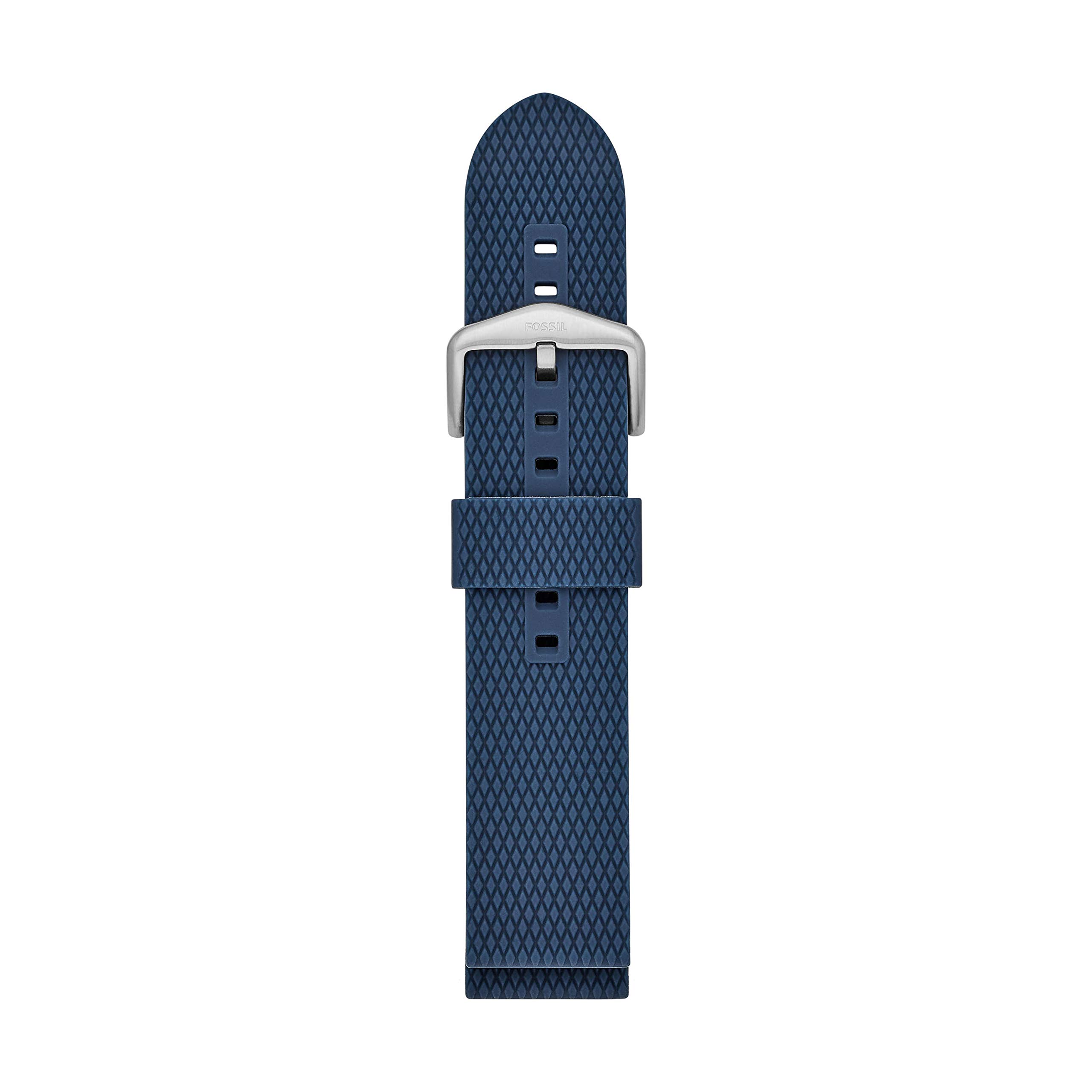 Fossil 22mm Dark Brown Leather Watch Navy watch band Men s LiteHide™ Band, Textured/Silver. , 22mm,
Fossil 22mm Dark Brown Leather Watch Navy watch band Men s LiteHide™ Band, Textured/Silver. , 22mm,
