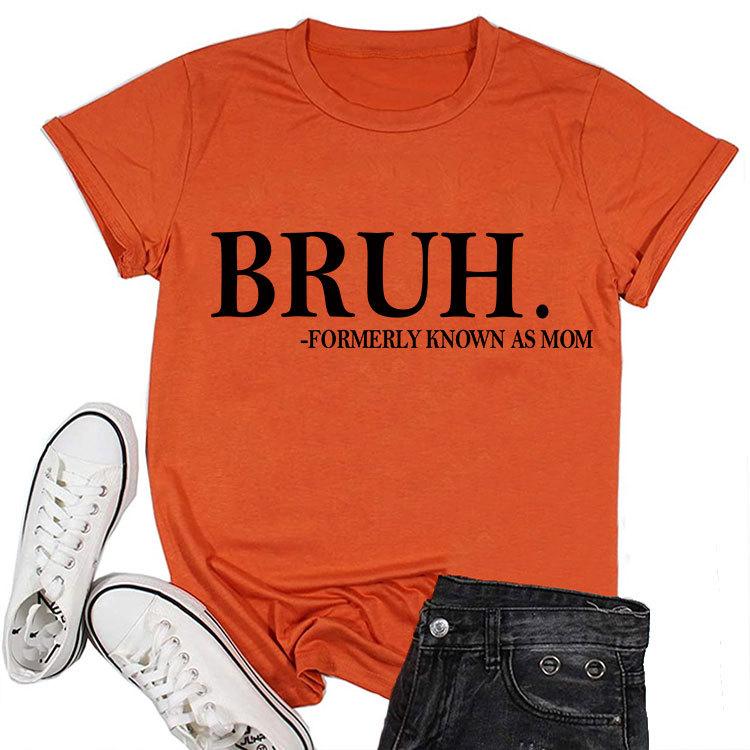 The new summer roundnecked Tshirt Bruh FORMERLY KNOWN is printed in a loose casual plussize shortsleeved top 4XL
The new summer roundnecked Tshirt Bruh FORMERLY KNOWN is printed in a loose casual plussize shortsleeved top 4XL