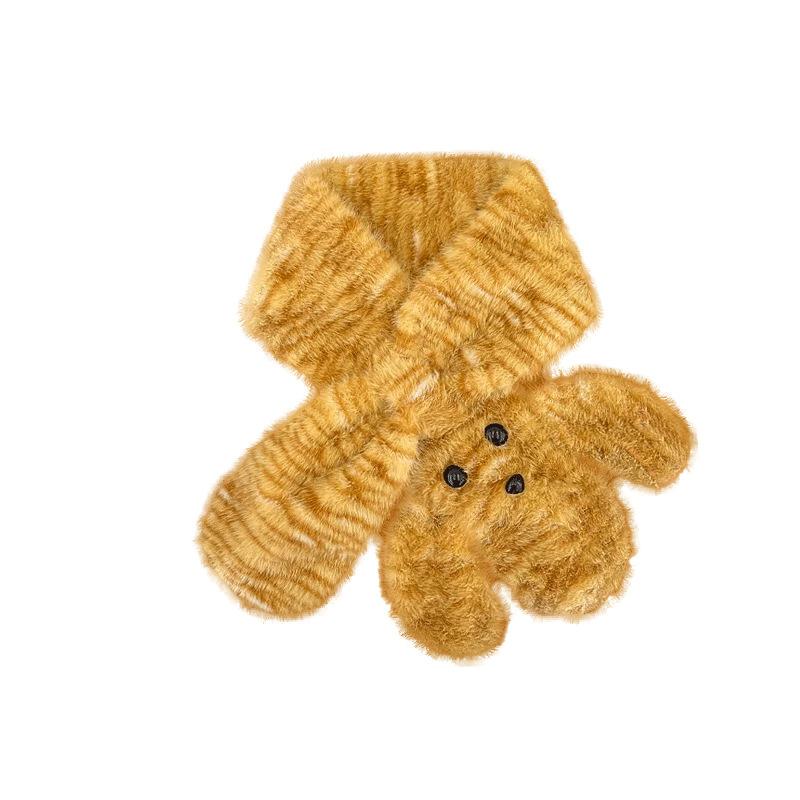 Autumn and winter plush hat cute bear ears plush fisherman hat children neck protection cold and warm cartoon scarf average size
Autumn and winter plush hat cute bear ears plush fisherman hat children neck protection cold and warm cartoon scarf average size