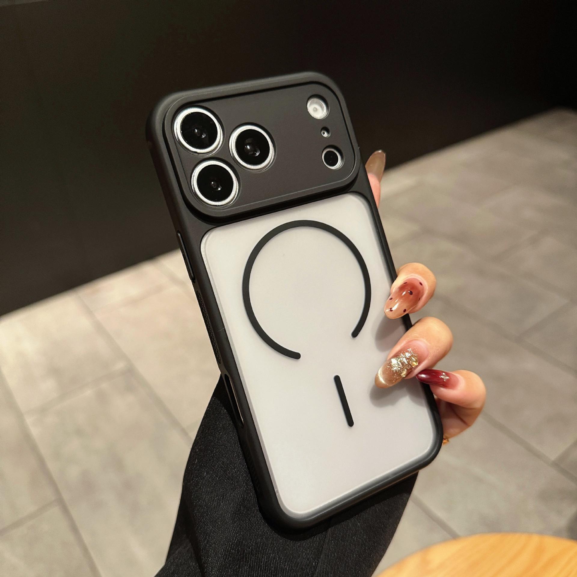 iPhone 17 Pro Max Magnetic Ring Case with Heat Dissipation, Frosted Finish & Drop Protection iPhone 15
iPhone 17 Pro Max Magnetic Ring Case with Heat Dissipation, Frosted Finish & Drop Protection iPhone 15