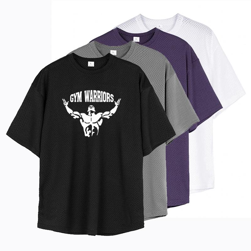 Muscleguys Мужские беговые футболки Gym Warriors Sport Футболка с коротким рукавом, летняя свободная сетчатая с заниженными плечами, свободная одежда для фитнеса с круглым вырезом M чёрный
Muscleguys Мужские беговые футболки Gym Warriors Sport Футболка с коротким рукавом, летняя свободная сетчатая с заниженными плечами, свободная одежда для фитнеса с круглым вырезом M чёрный