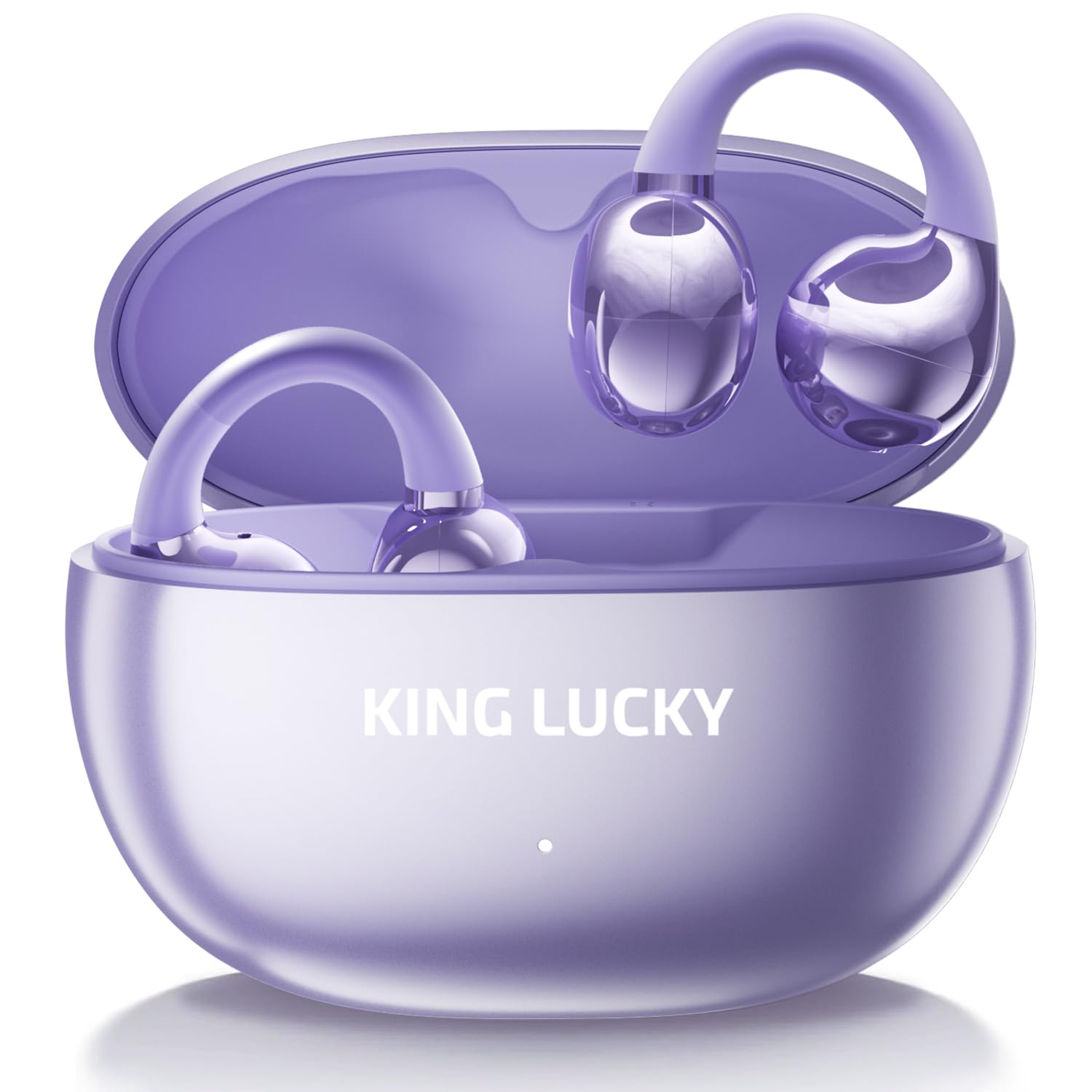 Наушники King Lucky Bluetooth, беспроводные, открытые, с микрофоном, не блокируют уши, технология направленной передачи звука
Наушники King Lucky Bluetooth, беспроводные, открытые, с микрофоном, не блокируют уши, технология направленной передачи звука