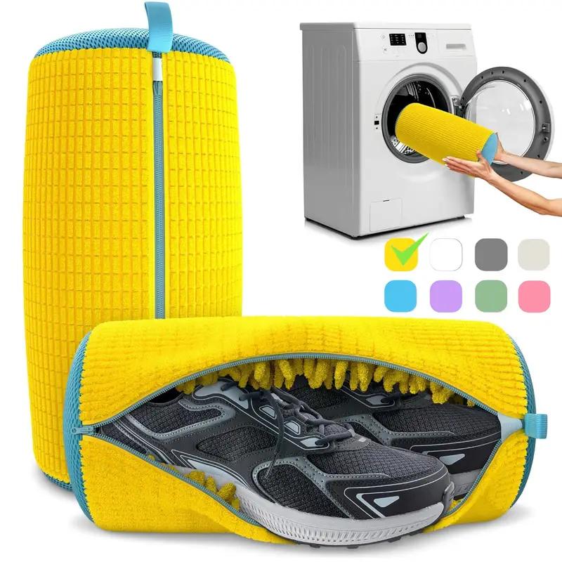 Fashion Shoe Washing Machine Bag Laundry Bag with Zipper Closure Soft Chenille Lining Fluffy Padding Casual Footwear Laundry Bags жовтий
Fashion Shoe Washing Machine Bag Laundry Bag with Zipper Closure Soft Chenille Lining Fluffy Padding Casual Footwear Laundry Bags жовтий