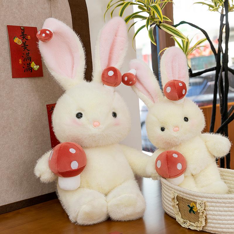 Adorable White Rabbit Plush Doll: Mushroom Design Children s Pillow 30 cm (0.25 kg) белый
Adorable White Rabbit Plush Doll: Mushroom Design Children s Pillow 30 cm (0.25 kg) белый