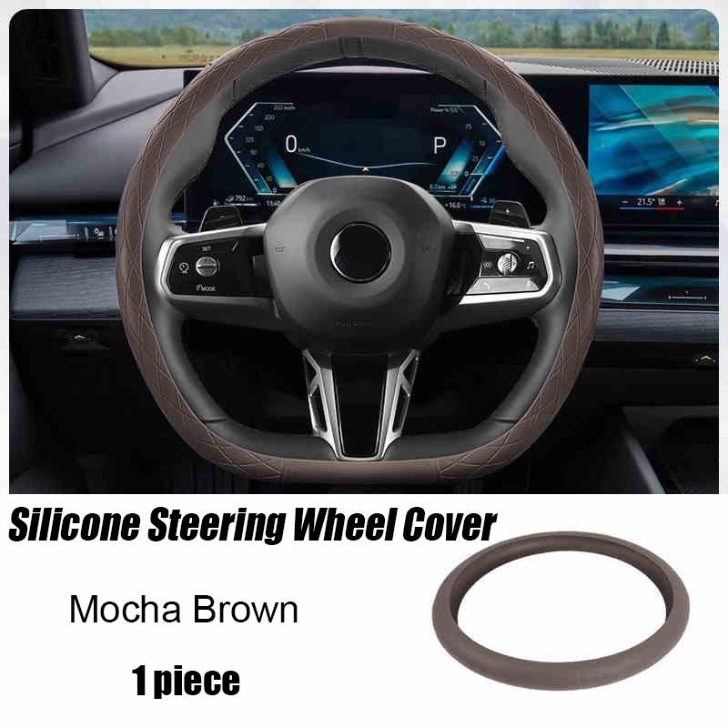 For BMW X3 IV 2024 2025 2026 Liquid Silicone Steering Wheel Cover Anti Slip Grip Heat Resistant Ultra Soft Protector Accessories 6802
For BMW X3 IV 2024 2025 2026 Liquid Silicone Steering Wheel Cover Anti Slip Grip Heat Resistant Ultra Soft Protector Accessories 6802