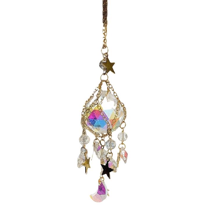 Crystal Ball Hanging Decoration For Home Garden Sun Catcher 40mm Diameter 10 inches Length Dismountable Design Secure Mesh Included 1
Crystal Ball Hanging Decoration For Home Garden Sun Catcher 40mm Diameter 10 inches Length Dismountable Design Secure Mesh Included 1