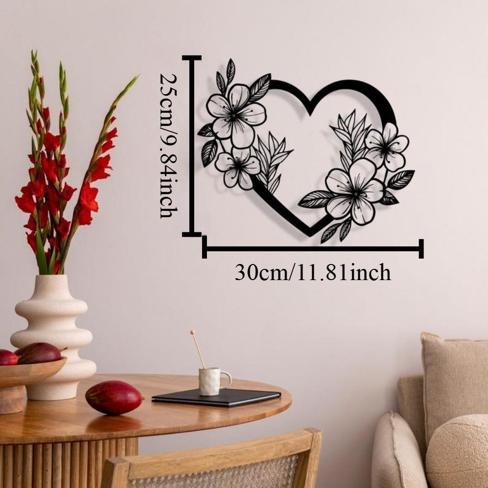 3D Metal Wall Art Heart Romantic Home Decor Flower Garden Sculpture Living Room 12in
3D Metal Wall Art Heart Romantic Home Decor Flower Garden Sculpture Living Room 12in