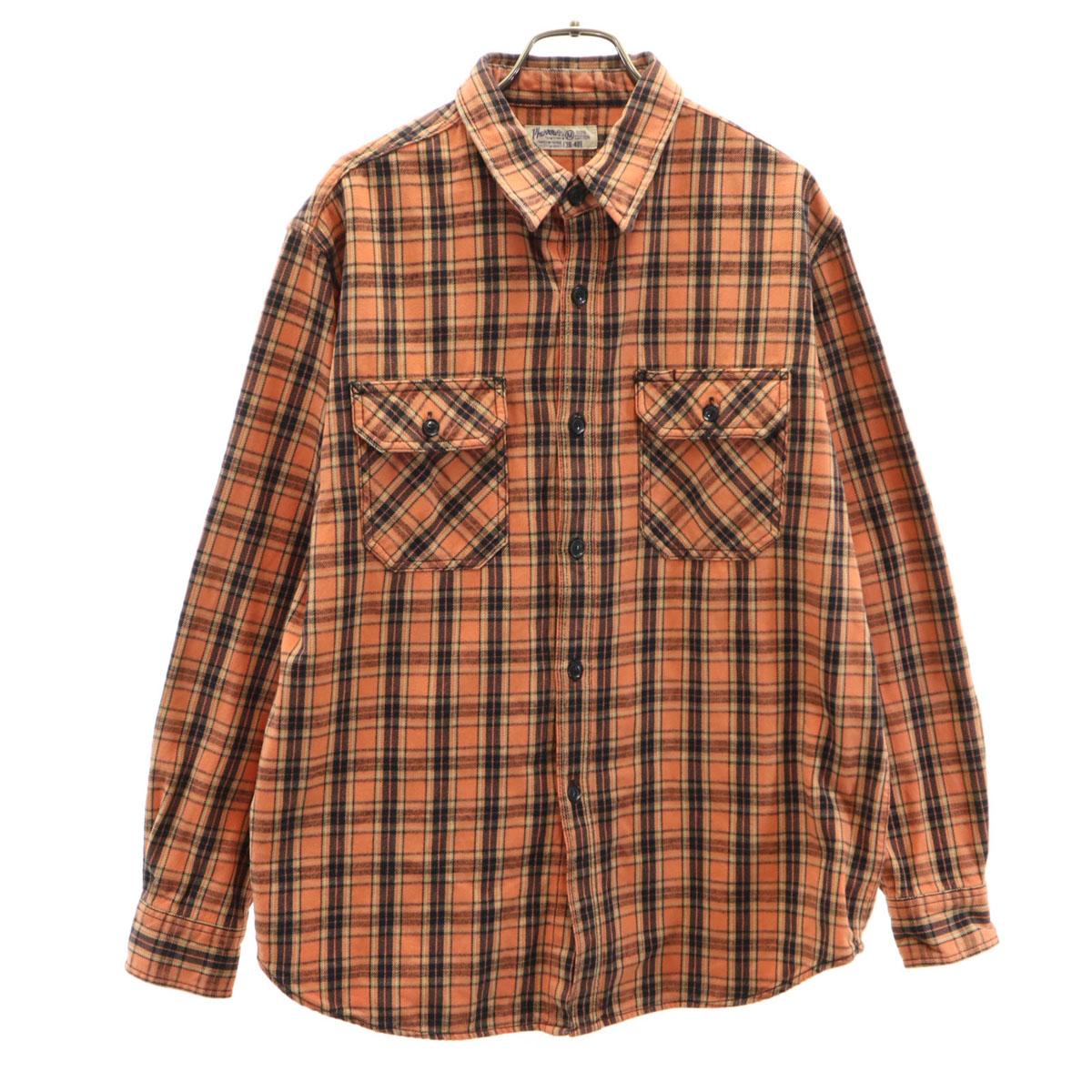 Pherrow s Рубашка хлопковая с длинным рукавом в клетку M Оранжевая Мужская Б/У
Pherrow s Рубашка хлопковая с длинным рукавом в клетку M Оранжевая Мужская Б/У