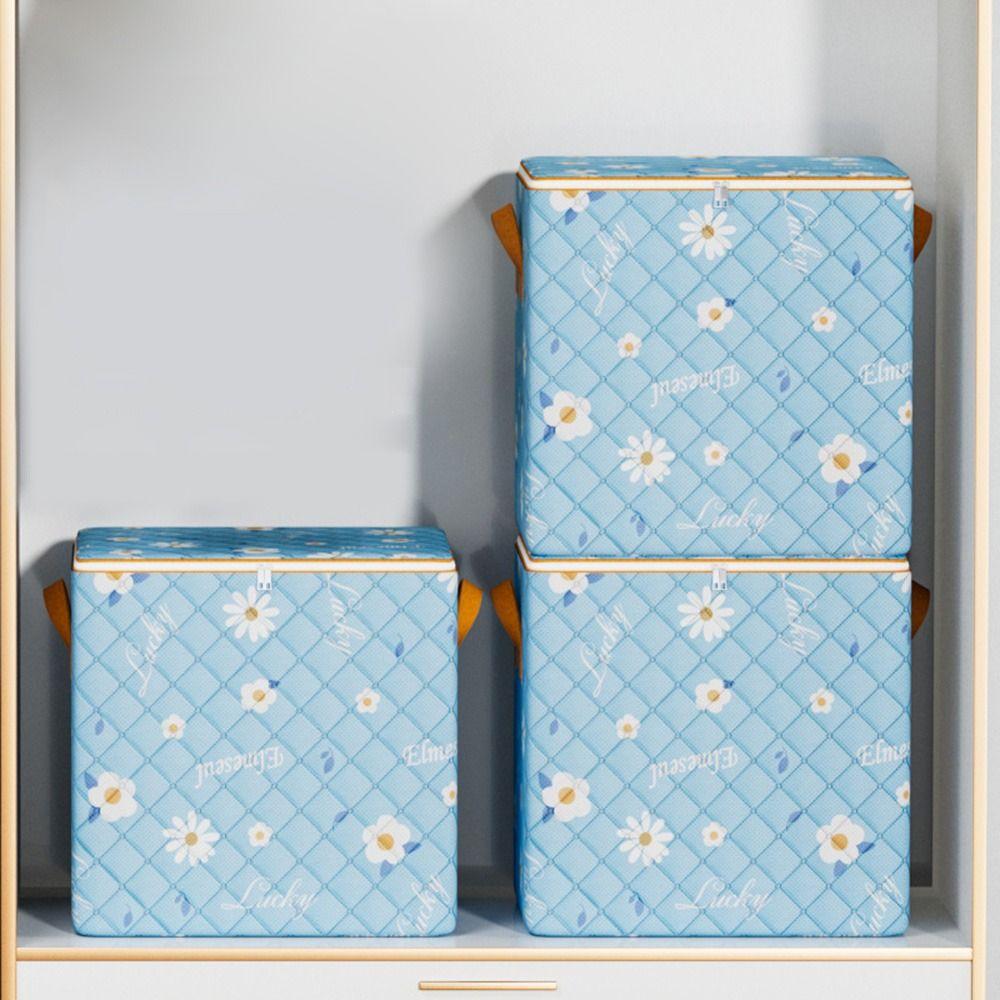 Fabric Quilt Storage Bag with Handles Folding Storage Baskets Fabric Storage Bag for Cupboard
Fabric Quilt Storage Bag with Handles Folding Storage Baskets Fabric Storage Bag for Cupboard