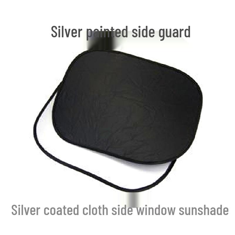 Silver-Coated Round Arc Car Sun Visor - Adhesive Side Window Sun Shade for Summer Protection
Silver-Coated Round Arc Car Sun Visor - Adhesive Side Window Sun Shade for Summer Protection