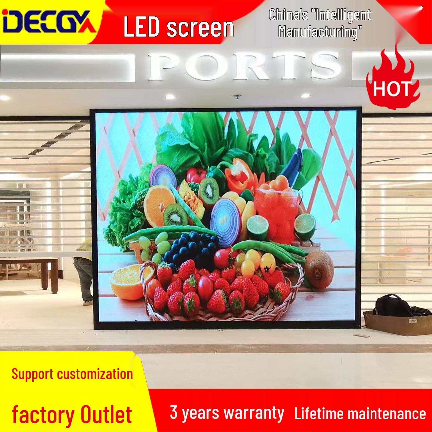 Full Color LED Display Screen: Conference Room & Live Broadcast P1.2/P1.5/P1.8/P2 Digital Exhibition Large Screen GOB Display. P4
Full Color LED Display Screen: Conference Room & Live Broadcast P1.2/P1.5/P1.8/P2 Digital Exhibition Large Screen GOB Display. P4
