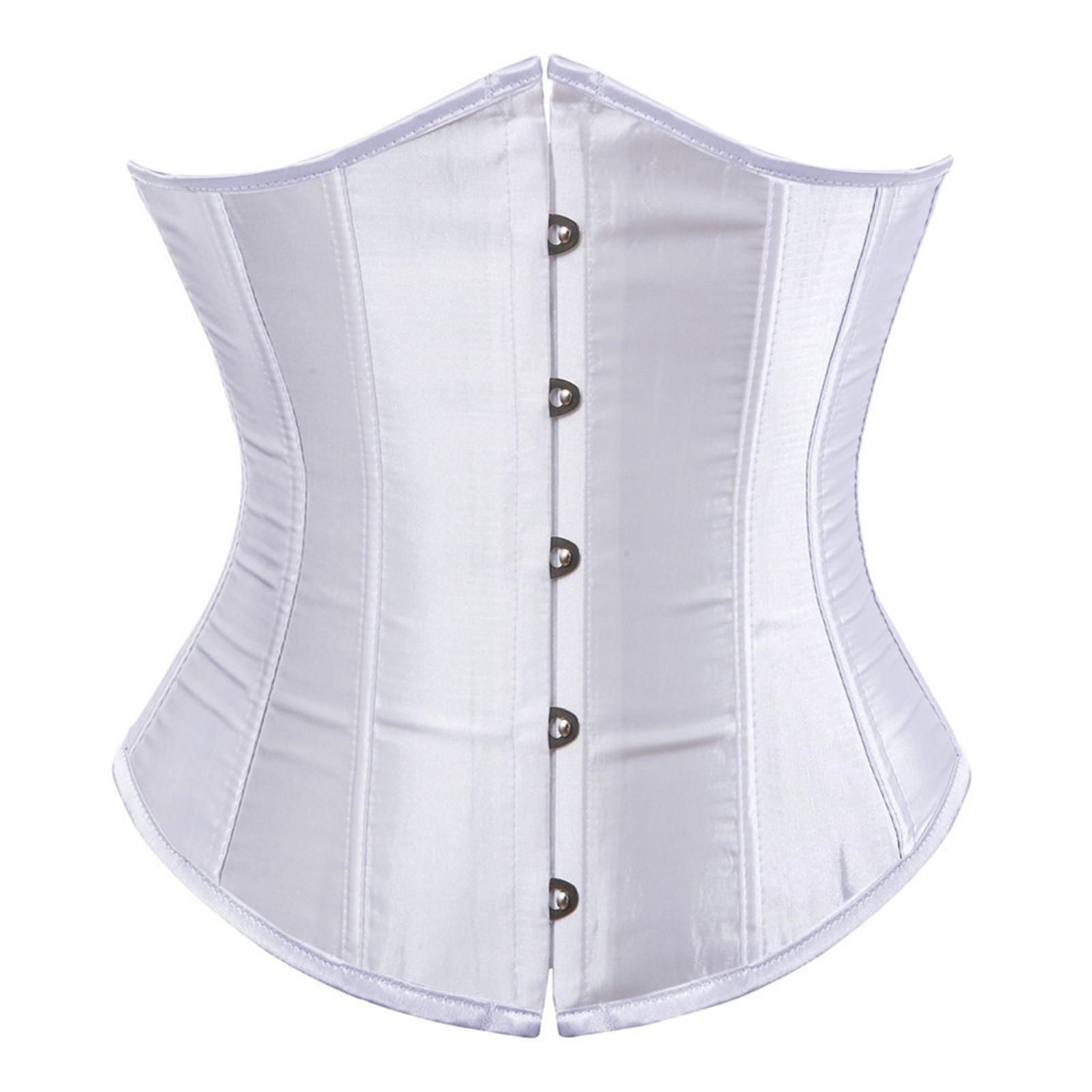 Женское ультра-жесткое корректирующее белье Waist Trainer Body Shaper Underbust Frosted Texture Slimmer Nipper XL белый
Женское ультра-жесткое корректирующее белье Waist Trainer Body Shaper Underbust Frosted Texture Slimmer Nipper XL белый