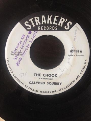 7inch Record SQUIBBY The ChookStreaker GS188 Strakers Recor 1975 Barbados Reggae Ska Dub Used
7inch Record SQUIBBY The ChookStreaker GS188 Strakers Recor 1975 Barbados Reggae Ska Dub Used