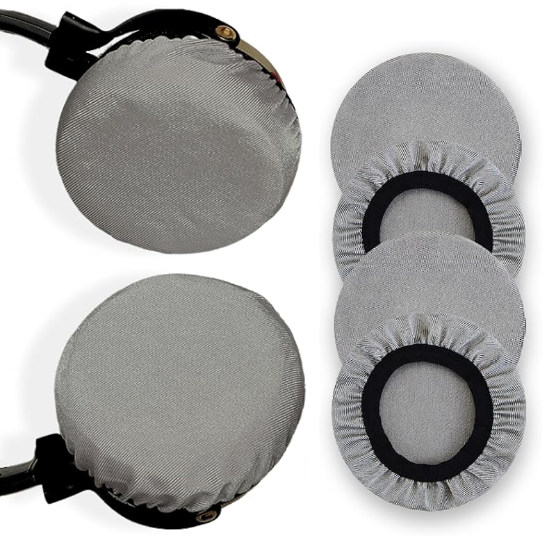 Star Baby headphone cover ear pad cover for headphones 2 pair set Washable with water OK (Gray S)
Star Baby headphone cover ear pad cover for headphones 2 pair set Washable with water OK (Gray S)