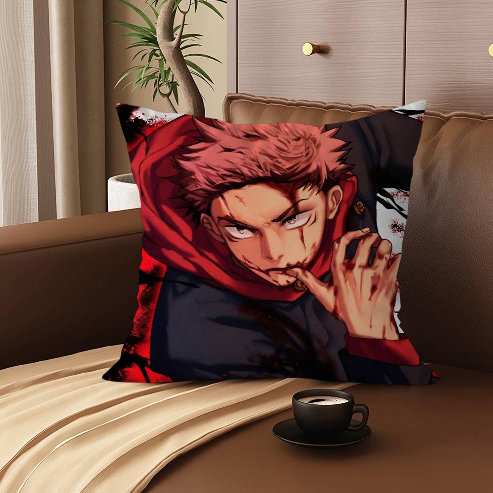 I-Itadori Yuji Cartoon Animation Pillow Covers Cartoon Sofa Decorative Home Double-sided Printing Short Plush Cute Cushion 12x12Inch
I-Itadori Yuji Cartoon Animation Pillow Covers Cartoon Sofa Decorative Home Double-sided Printing Short Plush Cute Cushion 12x12Inch