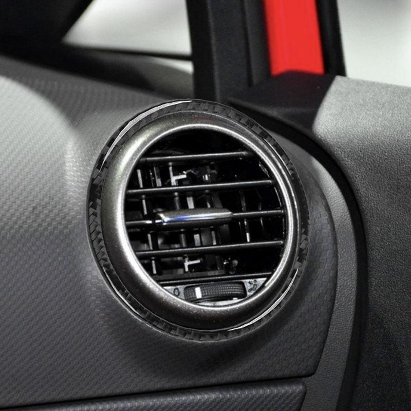 Для Seat Leon 2005 2006 2007 2008 2009 2010 2011 2012 2 шт. Мягкая отделка декоративных накладок на боковые вентиляционные отверстия салона автомобиля из углеродного волокна
Для Seat Leon 2005 2006 2007 2008 2009 2010 2011 2012 2 шт. Мягкая отделка декоративных накладок на боковые вентиляционные отверстия салона автомобиля из углеродного волокна