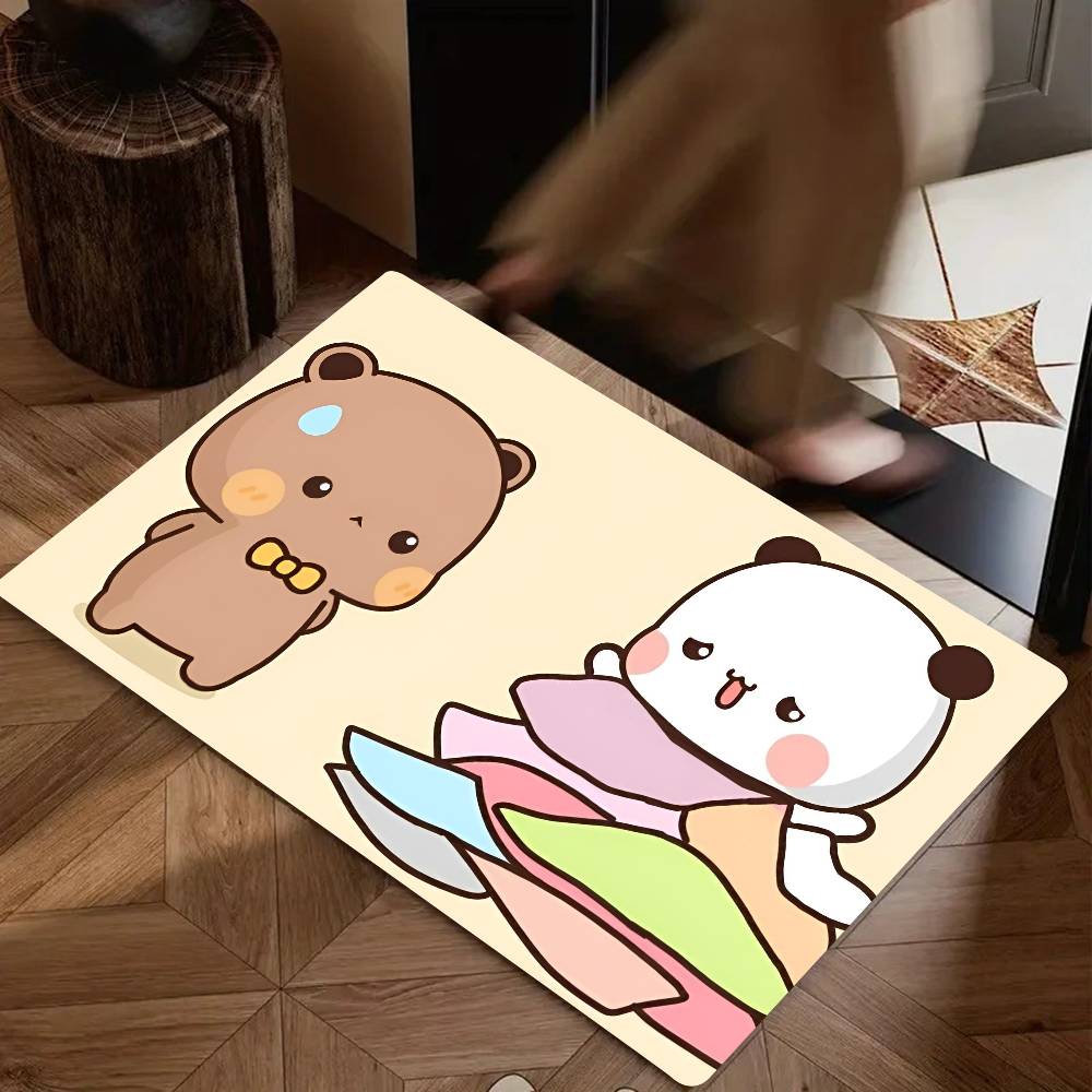 Cartoon Couple Bear Yier Bubu Floor Mat Suitable For Living Room Kitchen Bathroom Non-slip Mat Household Foot Mat 40x60cm
Cartoon Couple Bear Yier Bubu Floor Mat Suitable For Living Room Kitchen Bathroom Non-slip Mat Household Foot Mat 40x60cm
