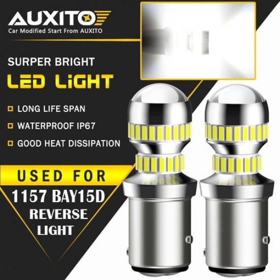 2X 157 2057 2357 LED Turn Signal DRL Parking Light Bulbs 6000K Xenon White 54H
2X 157 2057 2357 LED Turn Signal DRL Parking Light Bulbs 6000K Xenon White 54H