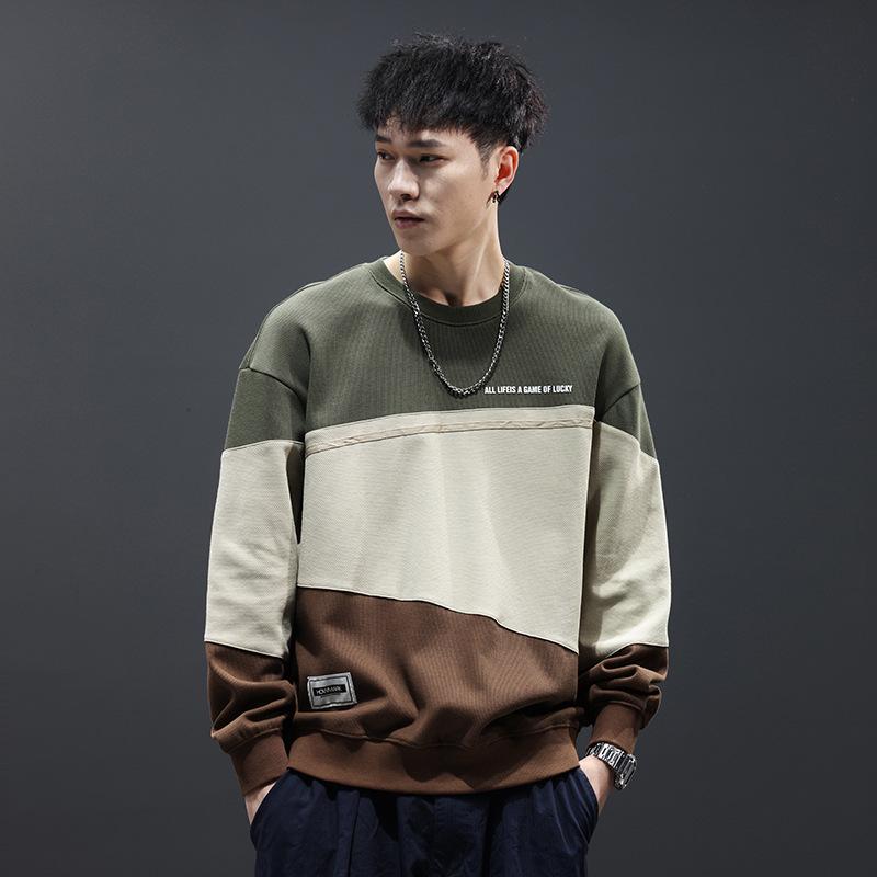 Американский ретро контрастный цветной свитер сращивания мужской нишевый дизайн свободный большой размер модный бренд ленивый осенний топ с длинными рукавами 4XL
Американский ретро контрастный цветной свитер сращивания мужской нишевый дизайн свободный большой размер модный бренд ленивый осенний топ с длинными рукавами 4XL