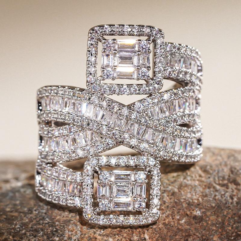 CAOSHI Brilliant Cubic Zirconia Finger Rings for Women Delicate Silver Color Bridal Wedding Accessories Versatile Jewelry Gifts 6
CAOSHI Brilliant Cubic Zirconia Finger Rings for Women Delicate Silver Color Bridal Wedding Accessories Versatile Jewelry Gifts 6