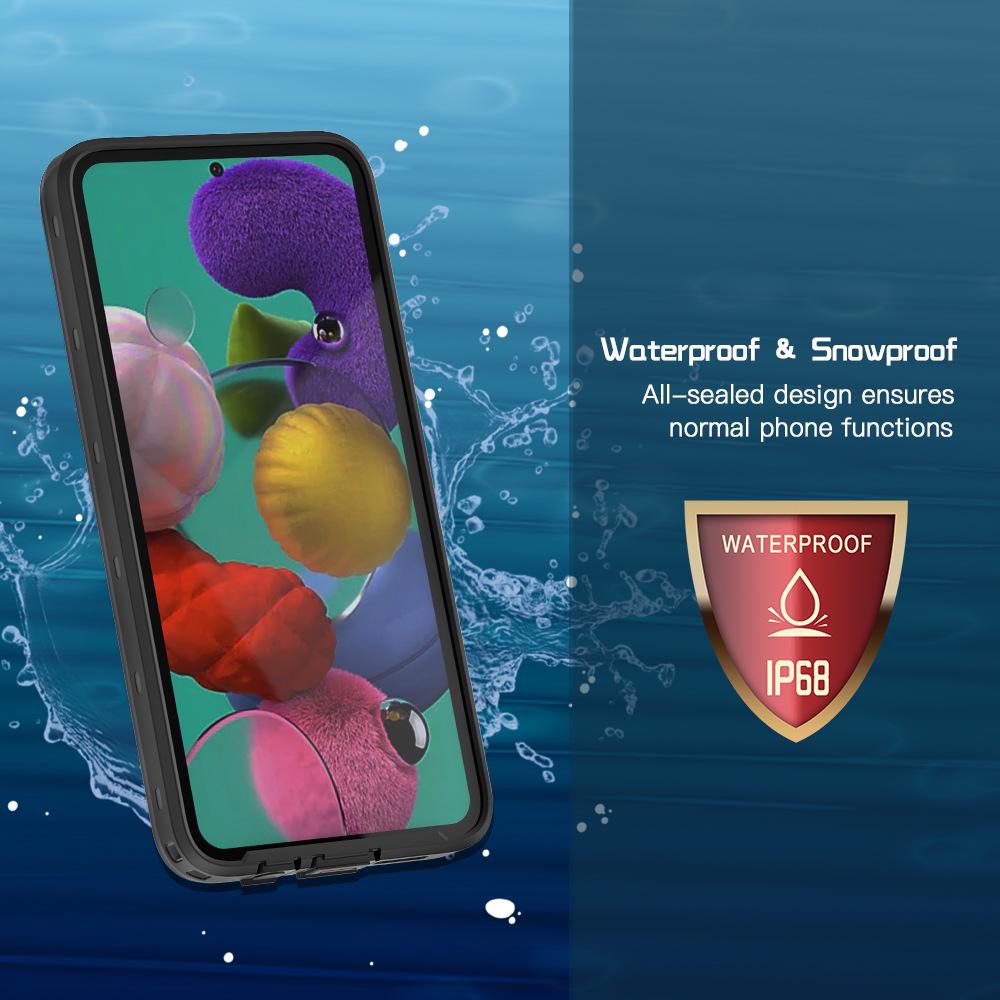 Waterproof, Anti-Drop Protective Case for Samsung Galaxy A51 - Full Surround Dustproof Snow Cover (4G Version) Samsung A51 4G
Waterproof, Anti-Drop Protective Case for Samsung Galaxy A51 - Full Surround Dustproof Snow Cover (4G Version) Samsung A51 4G