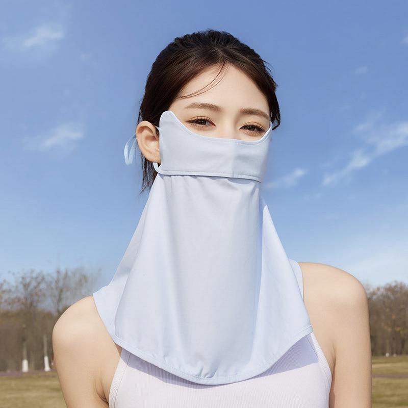 Ice Silk Sun Protection Mask Upf50+ Full Face Anti-Uv Neck Scarf Dustproof 3D Breathable Sunshade Face Mask Outdoor 1Pc
Ice Silk Sun Protection Mask Upf50+ Full Face Anti-Uv Neck Scarf Dustproof 3D Breathable Sunshade Face Mask Outdoor 1Pc