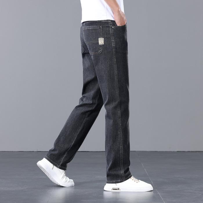 Stretch loose men s jeans summer fashion denim trousers trendy light business thin style 28
Stretch loose men s jeans summer fashion denim trousers trendy light business thin style 28