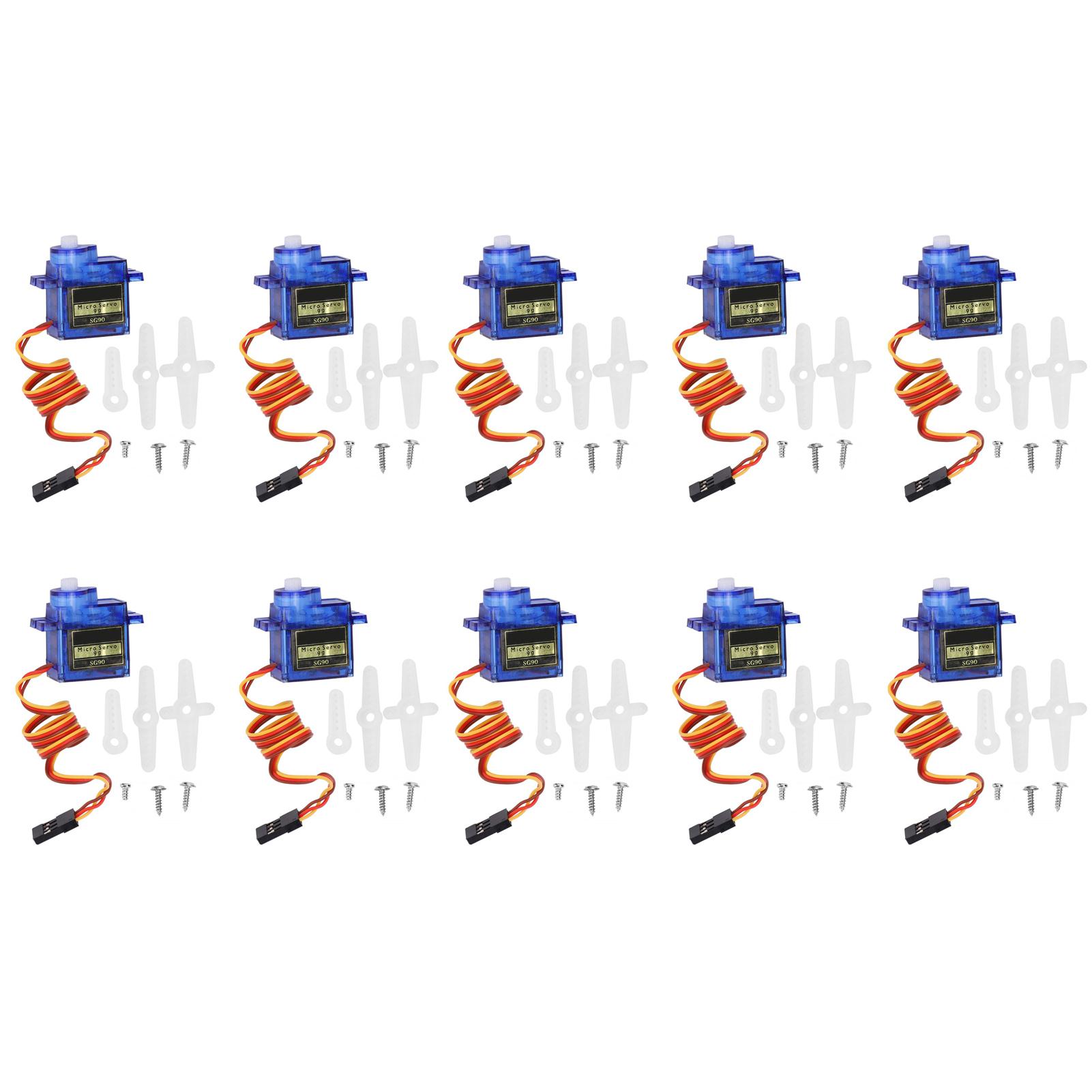 10Pcs Servo Motor Fixed Wing Airplane Model Remote Control DIY Server Driver Module SG90
10Pcs Servo Motor Fixed Wing Airplane Model Remote Control DIY Server Driver Module SG90
