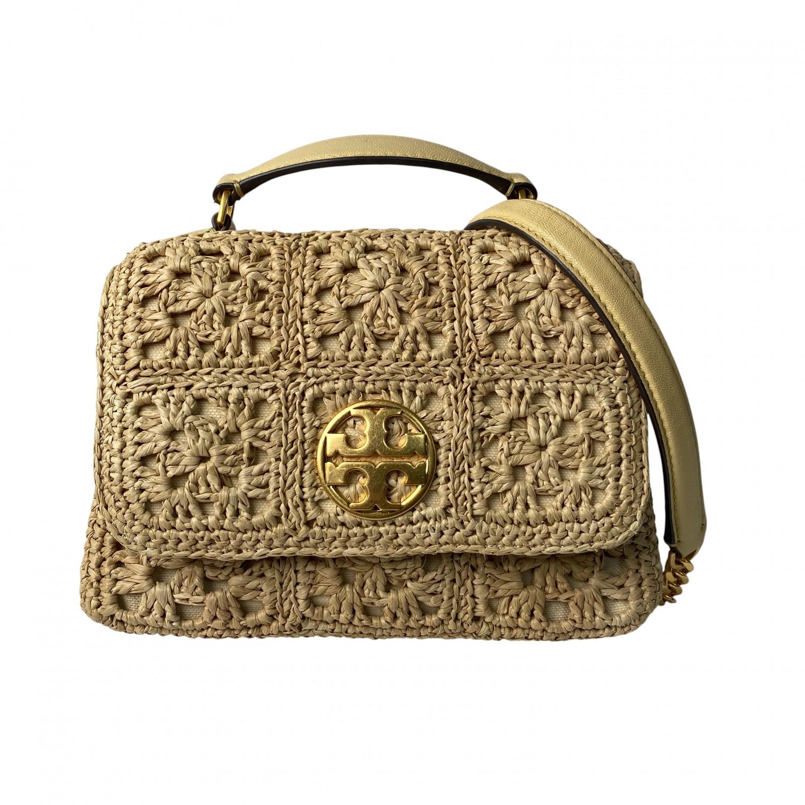 Вживана Сумка на плече Tory Burch Бежева Рафія Жіноча
Вживана Сумка на плече Tory Burch Бежева Рафія Жіноча