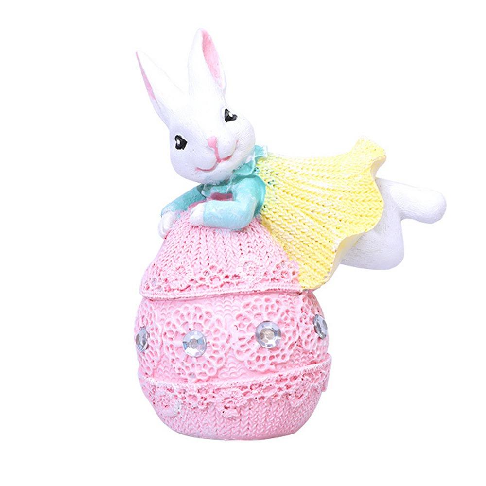 Cute Easter Bunny Figurine Resin Crafts Animal Sculpture Rabbit Egg Hugging Statue Party Gifts Style 3
Cute Easter Bunny Figurine Resin Crafts Animal Sculpture Rabbit Egg Hugging Statue Party Gifts Style 3