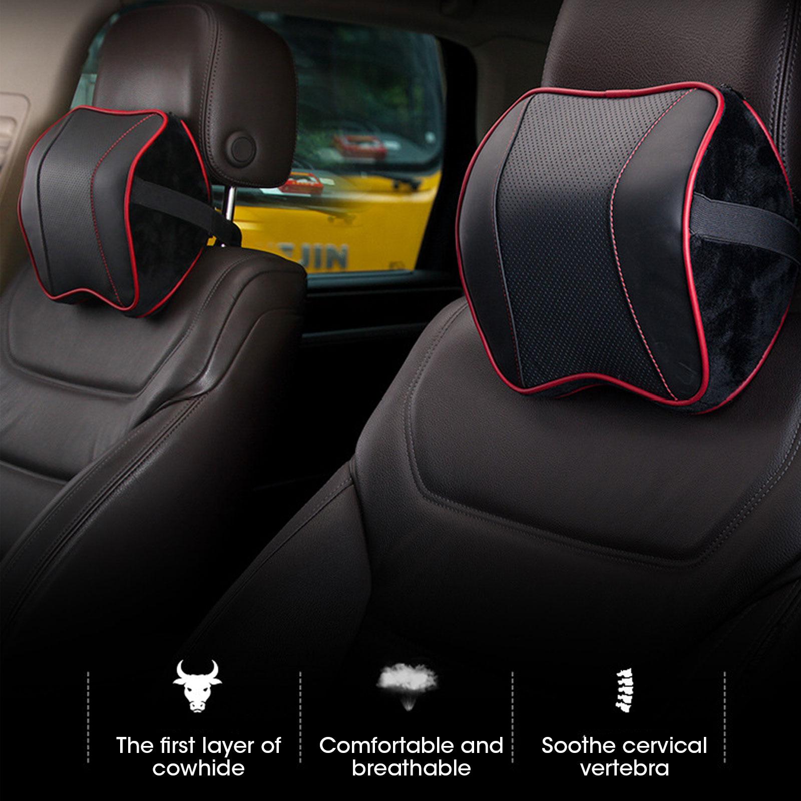 Car headrest double-sided neck pillow Four seasons genuine cowhide velvet car pillow Car back pillow pillow чёрный
Car headrest double-sided neck pillow Four seasons genuine cowhide velvet car pillow Car back pillow pillow чёрный