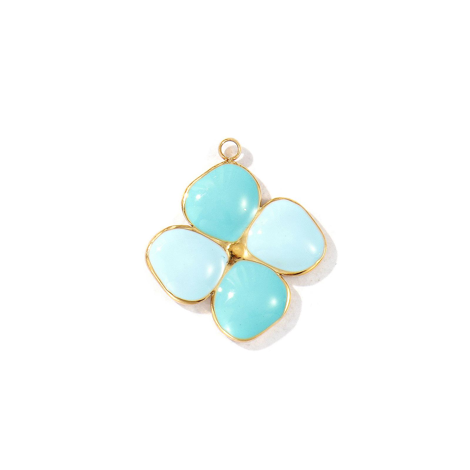 1 Piece Waterproof 304 Stainless Steel Charms Round Flower 18K Gold Plated Enamel Pendants For DIY Necklace Jewelry Making
1 Piece Waterproof 304 Stainless Steel Charms Round Flower 18K Gold Plated Enamel Pendants For DIY Necklace Jewelry Making