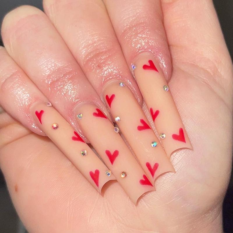 Handmade European & American Long Tube Wearable Press-On Fake Nails
Handmade European & American Long Tube Wearable Press-On Fake Nails