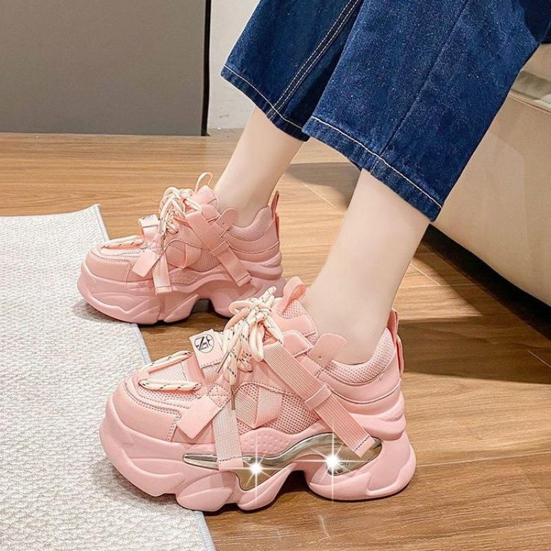 Fashion Spring and Autumn New Women s Sneakers Youth Fashion Versatile Casual Shoes Thick soled Tall Running Shoes Zapatillas Deportivas 40 розовый
Fashion Spring and Autumn New Women s Sneakers Youth Fashion Versatile Casual Shoes Thick soled Tall Running Shoes Zapatillas Deportivas 40 розовый