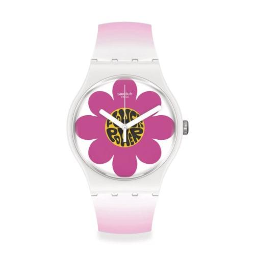 Часы Swatch FLOWER HOUR New Gent SO32M104 Розовые
Часы Swatch FLOWER HOUR New Gent SO32M104 Розовые