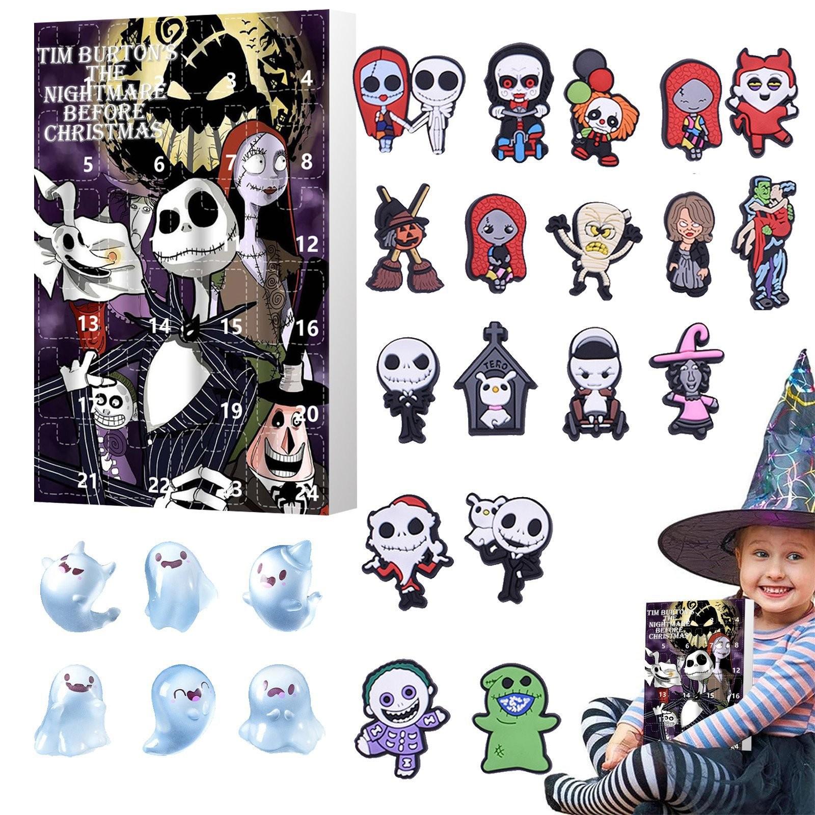 Halloween Doll Advent Calendar Contains 24 Gifts, Halloween Horror Figures Advent Calendar, Halloween Countdown Calendar With Surprise Toys One Size
Halloween Doll Advent Calendar Contains 24 Gifts, Halloween Horror Figures Advent Calendar, Halloween Countdown Calendar With Surprise Toys One Size
