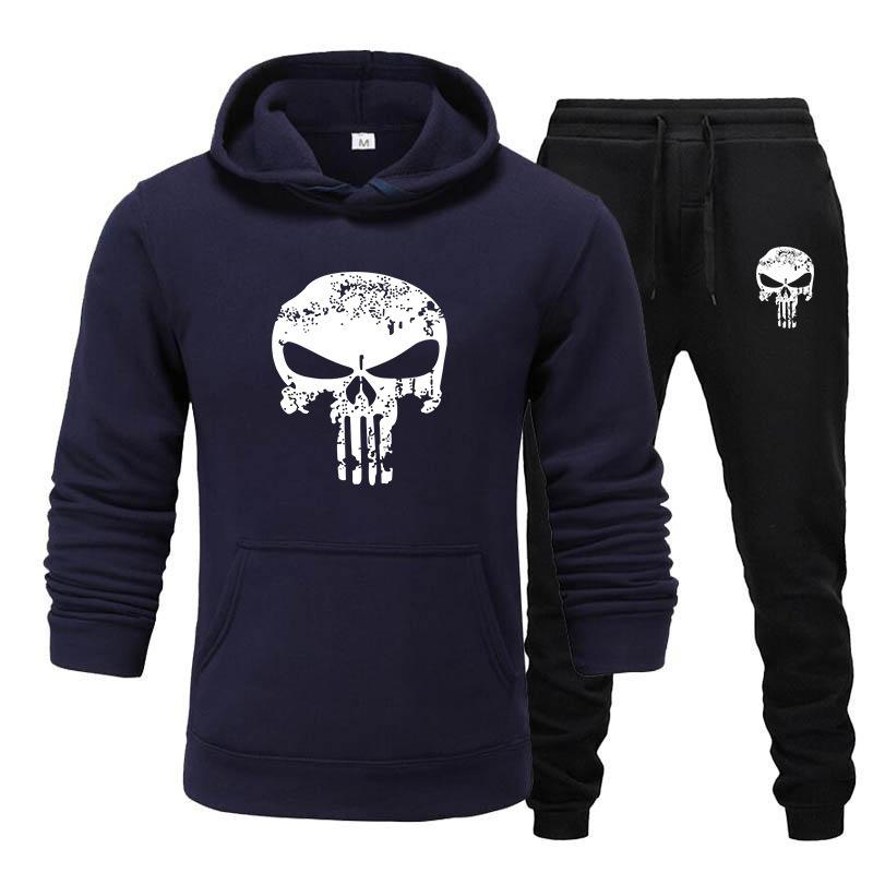 Men s Hooded Sportswear Fleece Skull Print Sweatshirt Set 3XL
Men s Hooded Sportswear Fleece Skull Print Sweatshirt Set 3XL