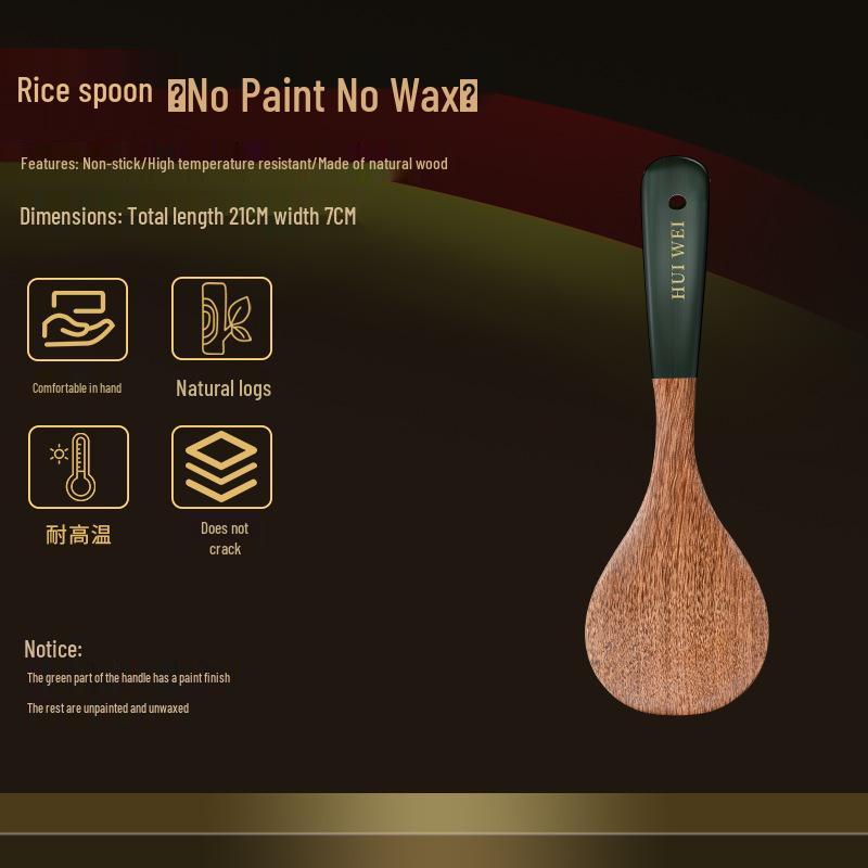 High-Temperature Resistant Wooden Kitchenware Set: Chicken Wing Spatula, Non-Stick Small Spoon with Extended Handle & Angled Head
High-Temperature Resistant Wooden Kitchenware Set: Chicken Wing Spatula, Non-Stick Small Spoon with Extended Handle & Angled Head