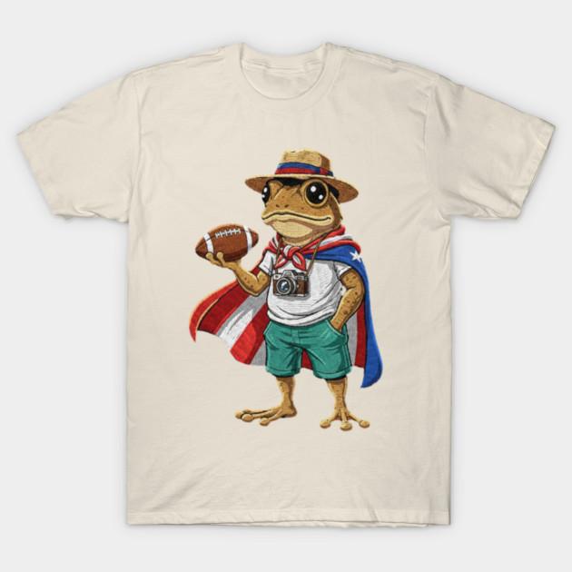 Puerto Rico Coqui Frog Funny Football Flag Design Benito Bowl T-Shirt Summer Unisex Women Luxury Fashion Cotton Oversized T-shirt 4XL
Puerto Rico Coqui Frog Funny Football Flag Design Benito Bowl T-Shirt Summer Unisex Women Luxury Fashion Cotton Oversized T-shirt 4XL
