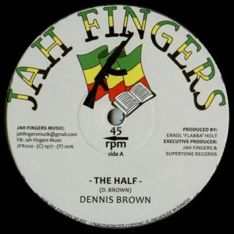 12inch Record DENNIS BROWN - Half; Version / Bless Me Jah; Versi JFR1210 Jah Fingers 1977 UK Reggae, Ska & Dub Used
12inch Record DENNIS BROWN - Half; Version / Bless Me Jah; Versi JFR1210 Jah Fingers 1977 UK Reggae, Ska & Dub Used