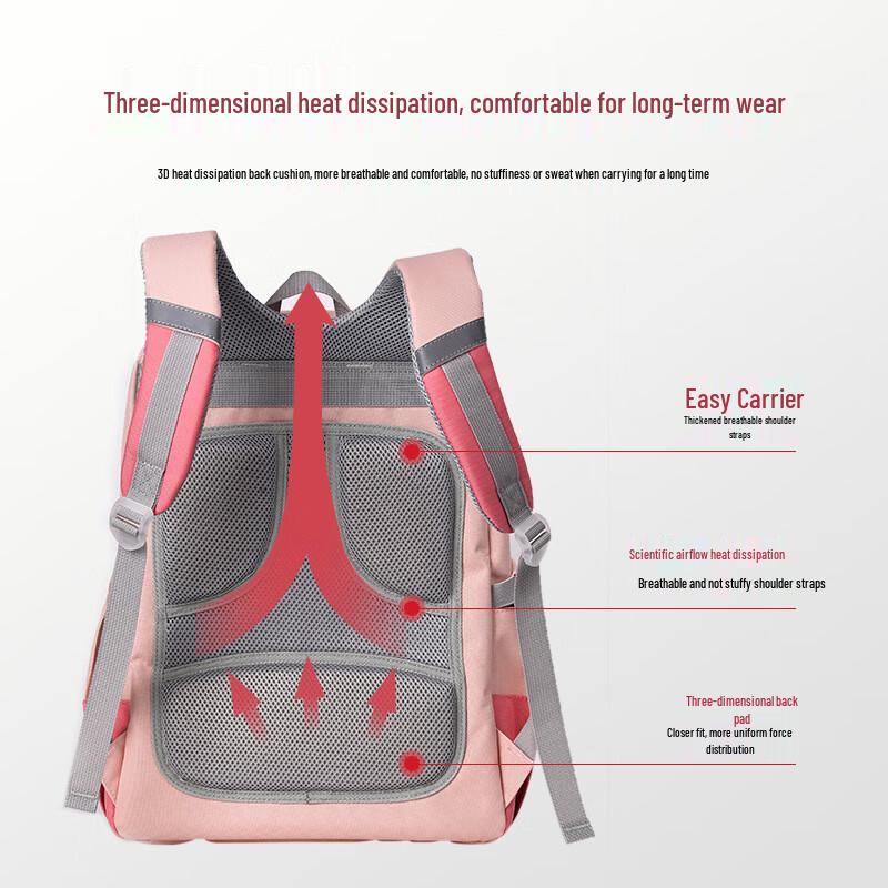 Miling Ergonomic Rainproof School Backpack Universal
Miling Ergonomic Rainproof School Backpack Universal