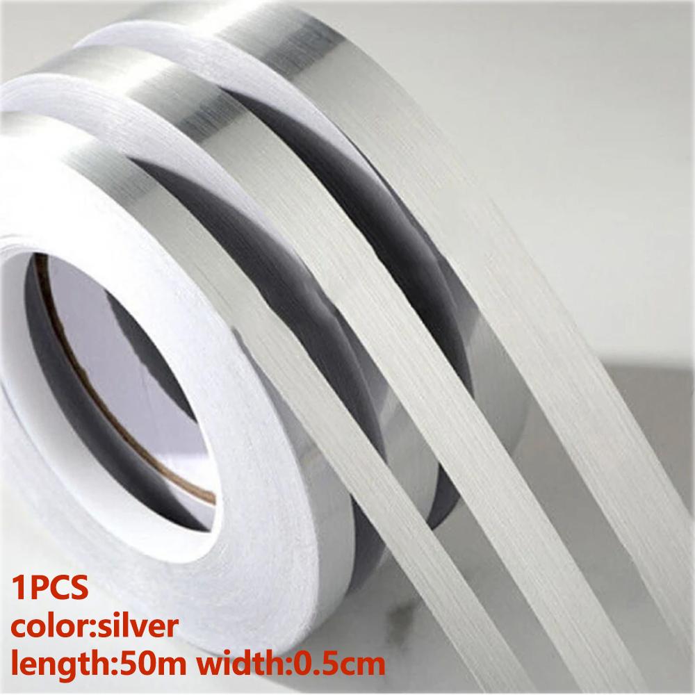 50M Домашний Декор Герметизирующая Фольгированная Лента Водонепроницаемая Золотая Серебряная Сделай Сам Медная Фольгированная Полоска Наклейка на Стену Наклейка для Швов на Полу
50M Домашний Декор Герметизирующая Фольгированная Лента Водонепроницаемая Золотая Серебряная Сделай Сам Медная Фольгированная Полоска Наклейка на Стену Наклейка для Швов на Полу