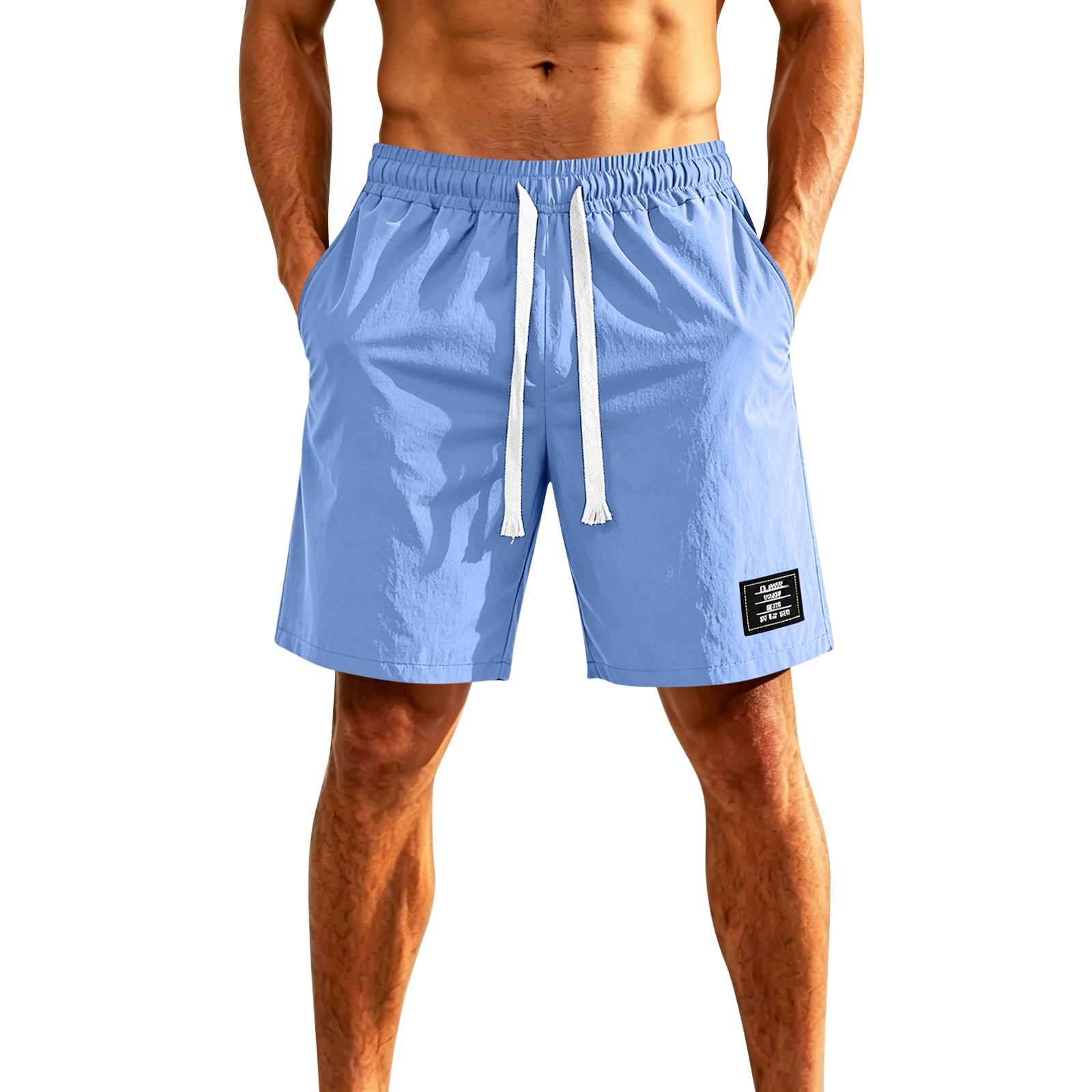 Men s Ice Silk Five Inch Shorts Comfortable Breathable European Fit Lightweight Quick Dry Drawstring Waist Casual Style 1979 M
Men s Ice Silk Five Inch Shorts Comfortable Breathable European Fit Lightweight Quick Dry Drawstring Waist Casual Style 1979 M
