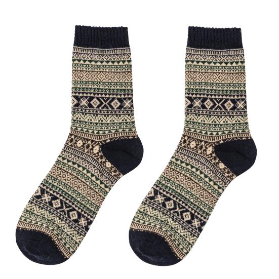 1 Pair Unisex Socks Ethnic Style Warm Men Women Color Block Knitting Socks for Daily Wear темно-синього кольору
1 Pair Unisex Socks Ethnic Style Warm Men Women Color Block Knitting Socks for Daily Wear темно-синього кольору