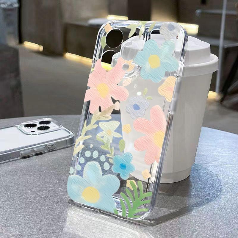 Silicone Flower Case For iPhone 17 16 15 14 13 12 11 Pro Max XS X XR 7 8 Plus 16E 17Air Transparent Soft Shockproof Bumper Cover iPhone 14 Plus
Silicone Flower Case For iPhone 17 16 15 14 13 12 11 Pro Max XS X XR 7 8 Plus 16E 17Air Transparent Soft Shockproof Bumper Cover iPhone 14 Plus